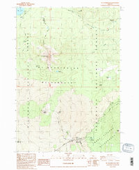 Mt. Washington 1988 topographic map thumbnail