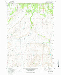 Mud Spring 1983 topographic map thumbnail