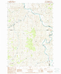 Muddy Ranch 1987 topographic map thumbnail