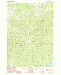 Mule Deer Ridge 1990 topographic map thumbnail