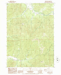 Murphy Mtn 1986 topographic map thumbnail