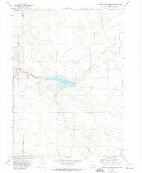 Murphy Waterholes NE 1971 topographic map thumbnail
