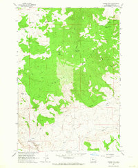 Mutton Mtn 1962 topographic map preview