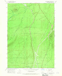 Muttonchop Butte 1967 topographic map thumbnail