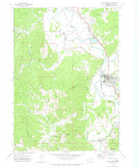 Myrtle Point 1971 topographic map thumbnail