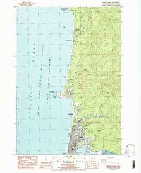Newport North 1984 topographic map thumbnail