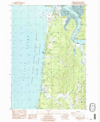 Newport South 1984 topographic map thumbnail
