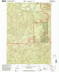 Nimrod 1997 topographic map thumbnail