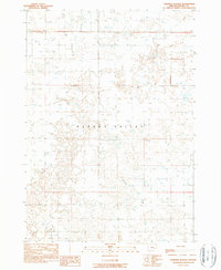 Ninemile Slough 1990 topographic map thumbnail