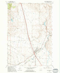 North Powder 1994 topographic map thumbnail