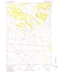 Oakerman Lakes 1981 topographic map thumbnail