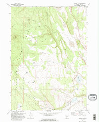 Oatman Flat 1968 topographic map thumbnail