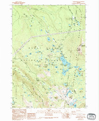Olallie Butte 1988 topographic map thumbnail