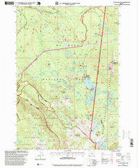 Olallie Butte 1997 topographic map thumbnail