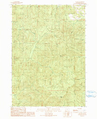 Old Blue 1990 topographic map thumbnail