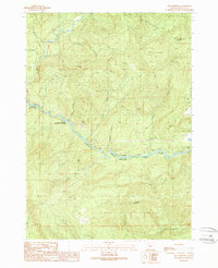 Old Fairview 1989 topographic map preview