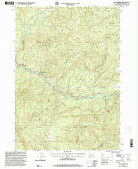 Old Fairview 1997 topographic map thumbnail