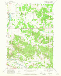 Onehorse Slough 1969 topographic map thumbnail