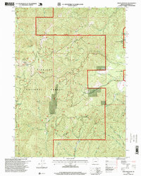 Onion Mountain 1996 topographic map thumbnail