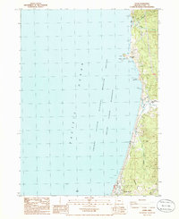 Ophir 1986 topographic map thumbnail