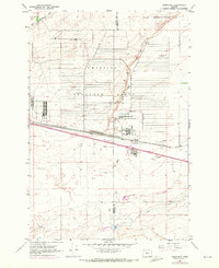 Ordnance 1962 topographic map preview