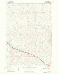 Oxman 1987 topographic map thumbnail