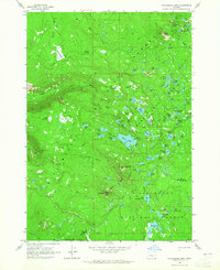 Packsaddle Mtn 1963 topographic map thumbnail