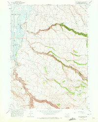 Page Springs 1967 topographic map thumbnail