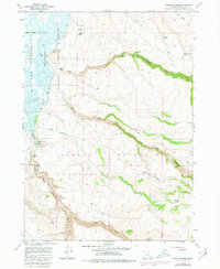 Page Springs 1967 topographic map thumbnail