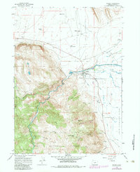 Paisley 1966 topographic map preview