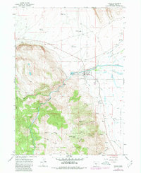 Paisley 1966 topographic map preview
