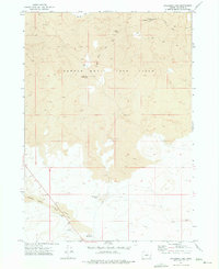 Palomino Lake 1972 topographic map thumbnail
