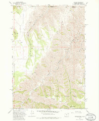 Paradise 1967 topographic map preview