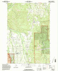 Parkdale 1994 topographic map thumbnail
