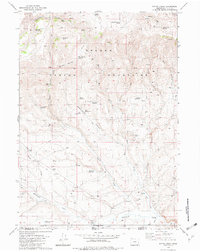Payne Creek 1982 topographic map thumbnail