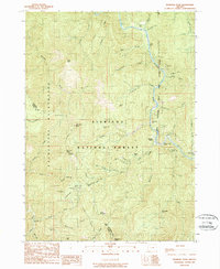 Pearsoll Peak 1989 topographic map thumbnail