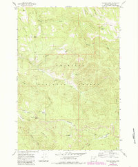 Pearson Ridge 1967 topographic map thumbnail