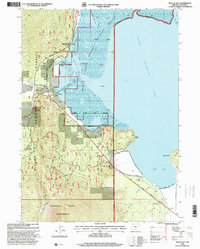 Pelican Bay 1998 topographic map thumbnail