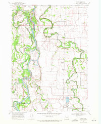 Peoria 1969 topographic map thumbnail