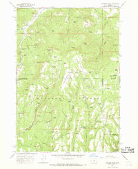 Peterson Point 1966 topographic map thumbnail