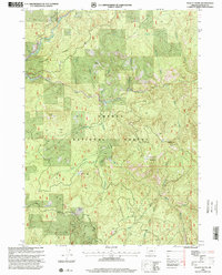Pickett Butte 1998 topographic map thumbnail