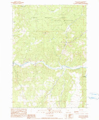Pilot Butte 1990 topographic map thumbnail
