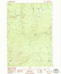 Pinhead Buttes 1986 topographic map thumbnail