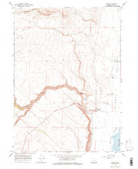 Plush 1967 topographic map thumbnail