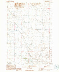 Poison Creek Slough 1990 topographic map thumbnail