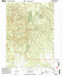 Ponina Butte 2004 topographic map thumbnail
