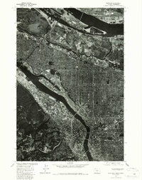 Portland 1975 topographic map thumbnail