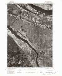 Portland 1975 topographic map preview