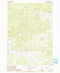 Post 1990 topographic map thumbnail