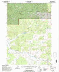 Post 1992 topographic map thumbnail